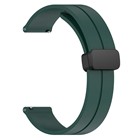 Microsonic Samsung Galaxy Watch 46mm Kordon Ribbon Line Koyu Yeşil