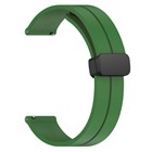 Microsonic Samsung Galaxy Watch 3 41mm Kordon Ribbon Line Yeşil