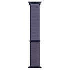 Microsonic Apple Watch Series 3 38mm Hasırlı Kordon Woven Midnight Blue