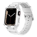 Microsonic Apple Watch 9 45mm Kordon Single Apex Resist Beyaz