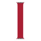 Microsonic Apple Watch Series 3 38mm Kordon Medium Size 147mm Knitted Fabric Single Loop Kırmızı