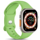 Microsonic Apple Watch SE 40mm Kordon ActiveFlex Wristband Yeşil