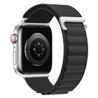 Microsonic Apple Watch SE 40mm Kordon Alps Spin Siyah
