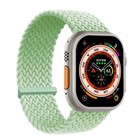Microsonic Apple Watch SE 40mm Kordon Large Size 160mm Knitted Fabric Single Loop Açık Yeşil