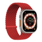 Microsonic Apple Watch SE 40mm Kordon Medium Size 147mm Knitted Fabric Single Loop Kırmızı