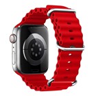 Microsonic Apple Watch SE 40mm Kordon Aqua Belt Kırmızı