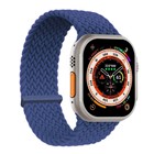 Microsonic Apple Watch SE 40mm Kordon Small Size 127mm Knitted Fabric Single Loop Mavi