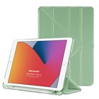 Microsonic Apple iPad 10 2 8 Nesil Kılıf A2270-A2428-A2429-A2430 Origami Pencil Açık Yeşil