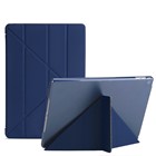 Microsonic Apple iPad 10 2 7 Nesil A2197-A2200-A2198 Folding Origami Design Kılıf Lacivert
