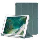 Microsonic Apple iPad 9 7 2018 Kılıf A1893-A1954 Origami Pencil Koyu Yeşil