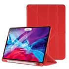 Microsonic Apple iPad Pro 12 9 2020 4 Nesil Kılıf A2229-A2069-A2232 Origami Pencil Kırmızı