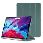 Microsonic Apple iPad Pro 12 9 2020 4 Nesil Kılıf A2229-A2069-A2232 Origami Pencil Koyu Yeşil