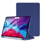Microsonic Apple iPad Pro 12 9 2021 5 Nesil Kılıf A2378-A2461-A2379-A2462 Origami Pencil Lacivert
