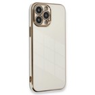 Microsonic Apple iPhone 15 Pro Max Kılıf Olive Plated Beyaz
