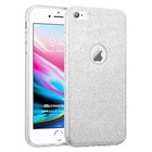 Microsonic Apple iPhone 6S Plus Kılıf Sparkle Shiny Gümüş