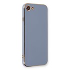 Microsonic Apple iPhone SE 2020 Kılıf Olive Plated Lavanta Grisi