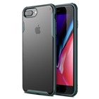 Microsonic Apple iPhone 8 Plus Kılıf Frosted Frame Yeşil