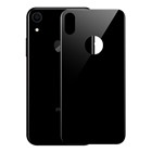 Microsonic Apple iPhone XR Arka Tam Kaplayan Temperli Cam Koruyucu Siyah