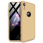Microsonic Apple iPhone XR 6 1 Kılıf Double Dip 360 Protective Gold