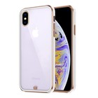 Microsonic Apple iPhone XS Max Kılıf Laser Plated Soft Beyaz