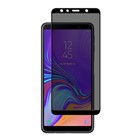 Microsonic Samsung Galaxy A7 2018 Privacy 5D Gizlilik Filtreli Cam Ekran Koruyucu Siyah