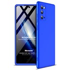Microsonic Samsung Galaxy Note 20 Kılıf Double Dip 360 Protective Mavi