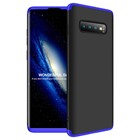 Microsonic Samsung Galaxy S10 Kılıf Double Dip 360 Protective Siyah Mavi