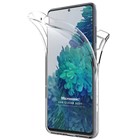 Microsonic Samsung Galaxy S20 FE Kılıf 6 Tarafı Tam Full Koruma 360 Clear Soft Şeffaf