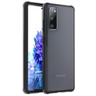 Microsonic Samsung Galaxy S20 FE Kılıf Frosted Frame Siyah