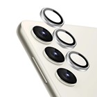 Microsonic Samsung Galaxy S23 FE Tekli Kamera Lens Koruma Camı Gümüş