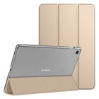 Microsonic Samsung Galaxy Tab A7 Lite T225 Kılıf Slim Translucent Back Smart Cover Gold