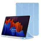 Microsonic Samsung Galaxy Tab S9 Plus X810 Kılıf Origami Pencil Mavi