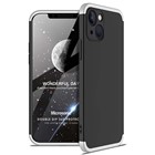 Microsonic Apple iPhone 13 Mini Kılıf Double Dip 360 Protective Siyah Gri