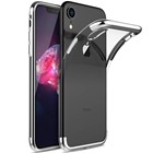 Microsonic Apple iPhone XR 6 1 Kılıf Skyfall Transparent Clear Gümüş