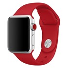 Microsonic Apple Watch Series 3 38mm Kordon ActiveFlex Wristband Kırmızı