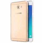 Microsonic Samsung Galaxy C7 Pro Kılıf Transparent Soft Beyaz