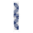 Microsonic Samsung Gear Sport Kordon Braided Loop Band Mavi Beyaz