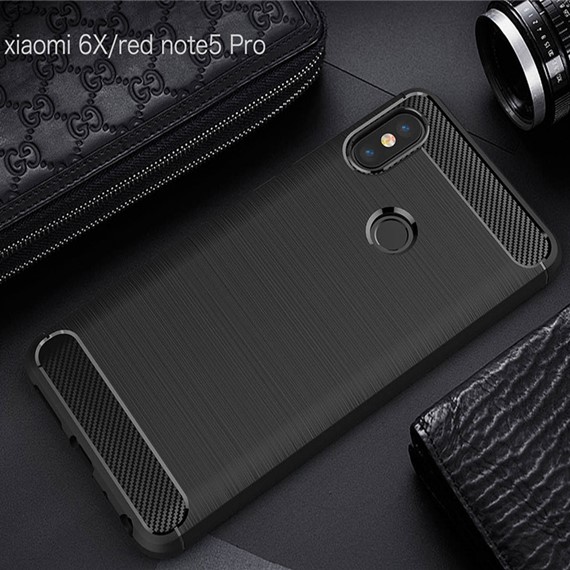 Microsonic Xiaomi Redmi Note 5 Pro Kılıf Room Silikon Siyah 3