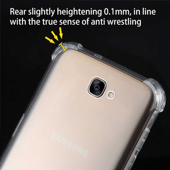 Microsonic Shock-Absorbing Kılıf Samsung Galaxy J7 Prime 2 Şeffaf 4
