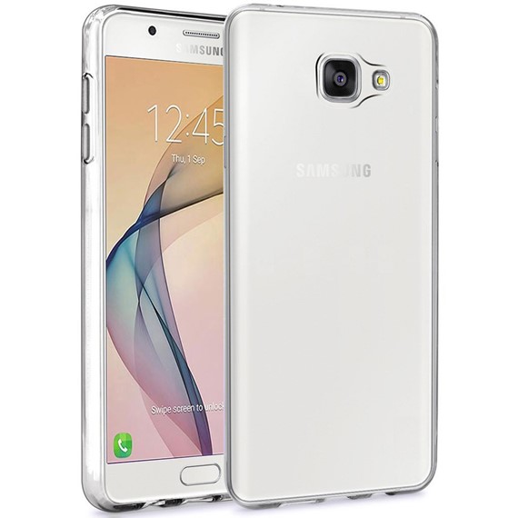 Microsonic Samsung Galaxy J7 Prime 2 Kılıf Transparent Soft Beyaz 1