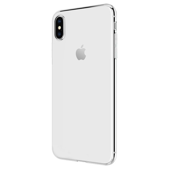 Microsonic Apple iPhone XS Max 6 5 Kılıf Transparent Soft Beyaz 2