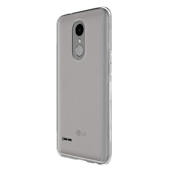 Microsonic LG K11 Kılıf Transparent Soft Beyaz 2