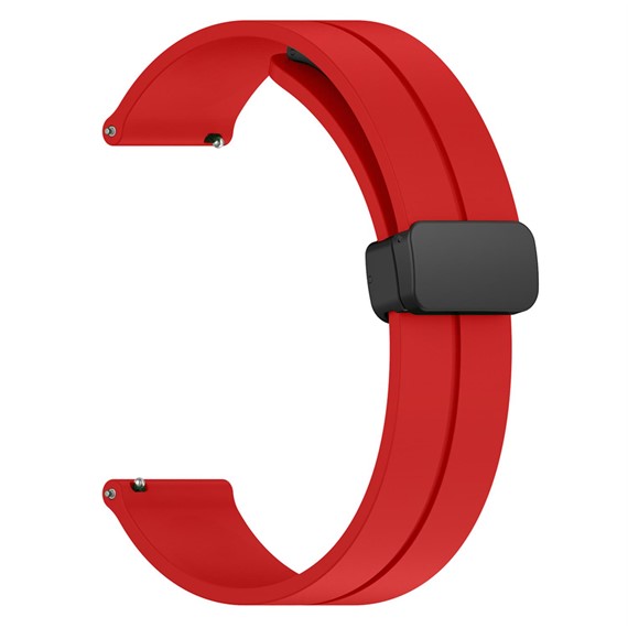 Microsonic Huawei Watch GT Sport Kordon Ribbon Line Kırmızı 1