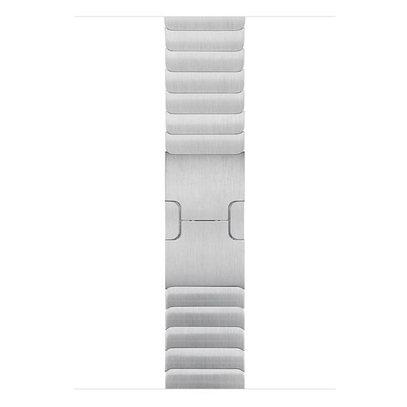 Microsonic Apple Watch Series 9 45mm Kordon Link Bracelet Band Gümüş 1