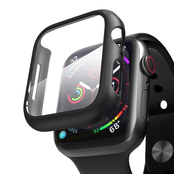 Microsonic Apple Watch Ultra 2 Kılıf Matte Premium Slim WatchBand Siyah 1