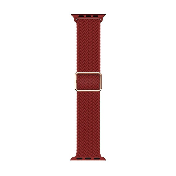 Microsonic Apple Watch Ultra Kordon Knitted Fabric Loop Kırmızı 1