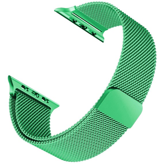 Microsonic Apple Watch 2 42mm Kordon Luxe Metal Twist Yeşil 1