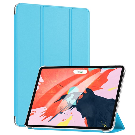 Microsonic Apple iPad Pro 11 2022 4 Nesil Kılıf A2759-A2435-A2761-A2762 Smart Case ve Arka Kapak Mavi 1