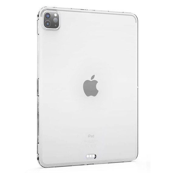 Microsonic Apple iPad Pro 12 9 2020 4 Nesil Kılıf A2229-A2069-A2232 Transparent Soft Beyaz 2