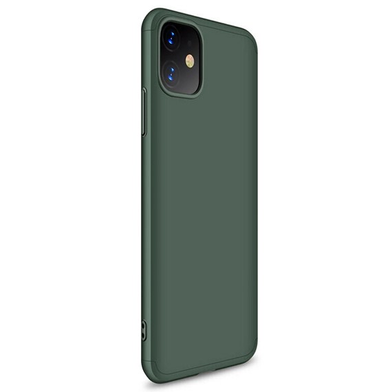 Microsonic Apple iPhone 11 6 1 Kılıf Double Dip 360 Protective Yeşil 2